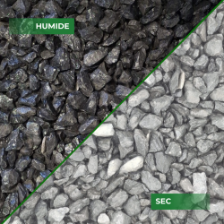 GRAVIER NOIR 6/14 en Sac