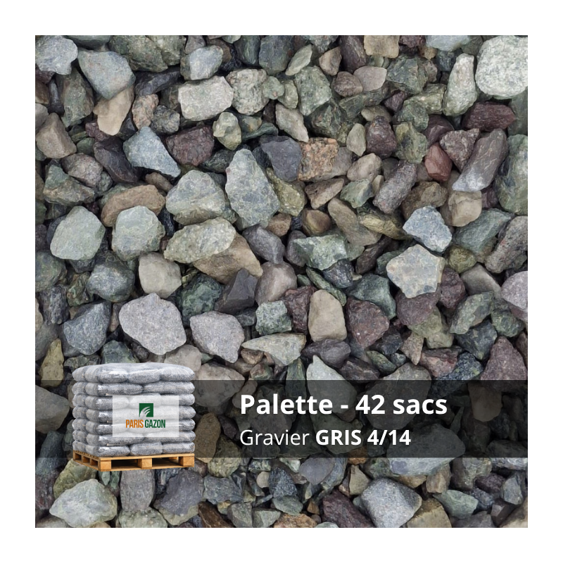 Gravier gris 6/14 | Paris Gazon