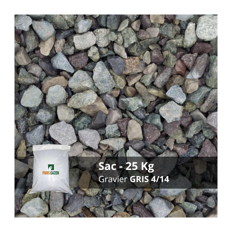 Gravier gris 6/14 | Paris Gazon