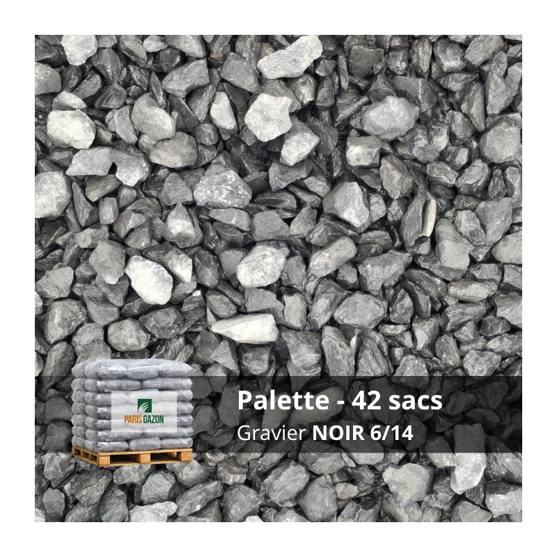 Gravier noir 6/14 | Paris Gazon