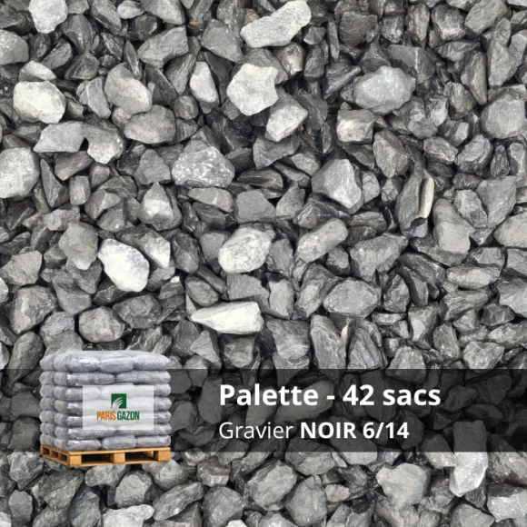 Gravier noir 6/14 | Paris Gazon