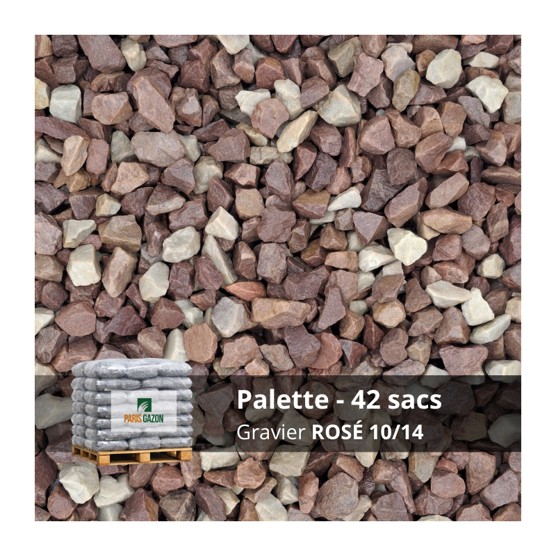 Gravier rosé 10/14| Paris Gazon