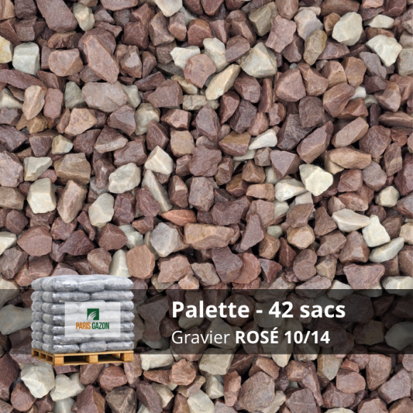 Gravier rosé 10/14| Paris Gazon