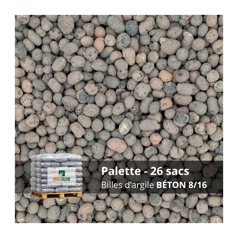 Achat billes d'argile 8/16 en ligne | Paris Gazon