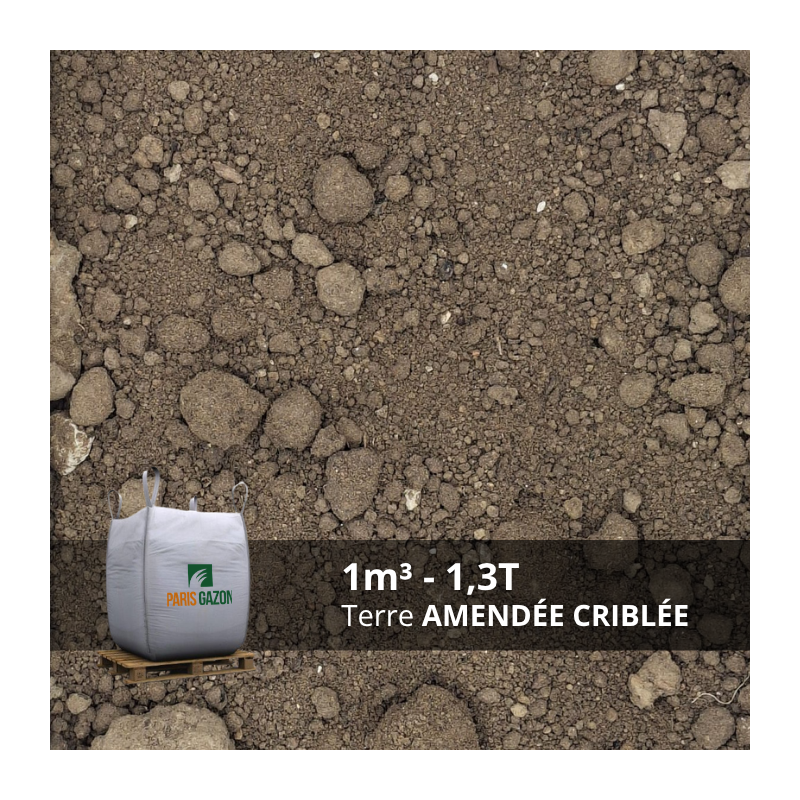 Achat terre de finition pour gazon en ligne | Paris Gazon