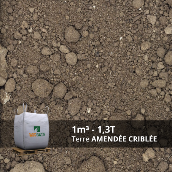 Achat terre de finition pour gazon en ligne | Paris Gazon