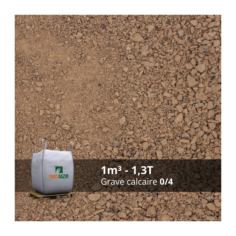 Grave calcaire 0/20 | Paris Gazon