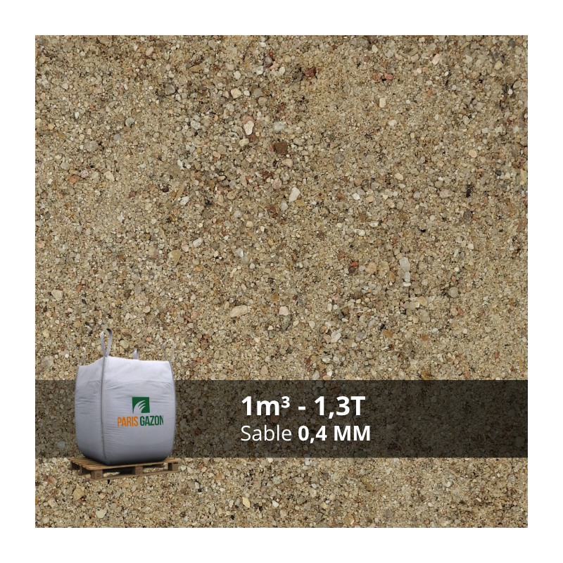 sac de sable en ligne Paris Gazon