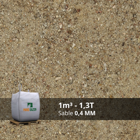sac de sable en ligne Paris Gazon