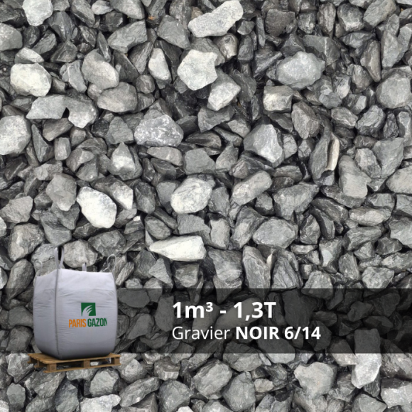 Gravier noir 6/14 | Paris Gazon