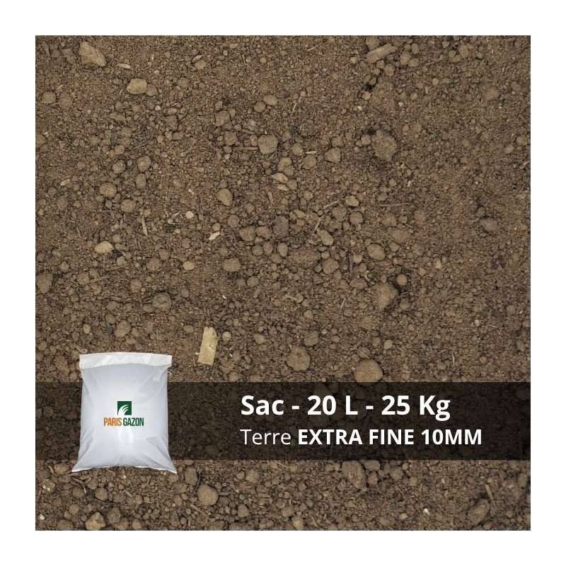 Achat terre de finition gazon en ligne | Paris Gazon