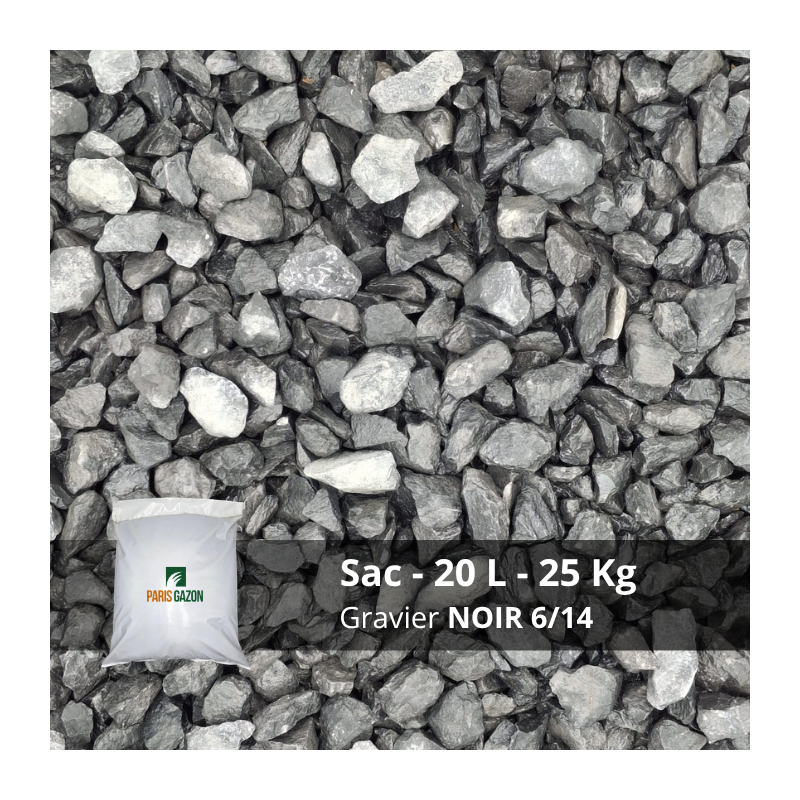 Gravier noir 6/14 | Paris Gazon