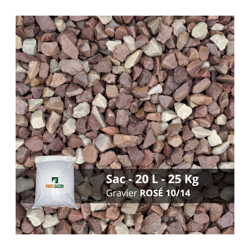 Gravier rosé 10/14| Paris Gazon