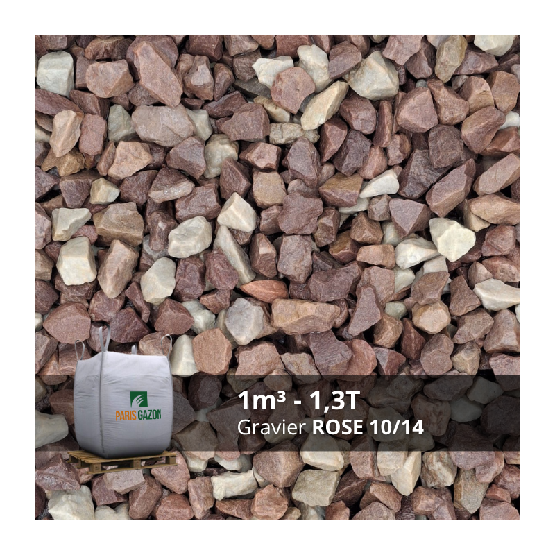 Gravier rosé 10/14| Paris Gazon