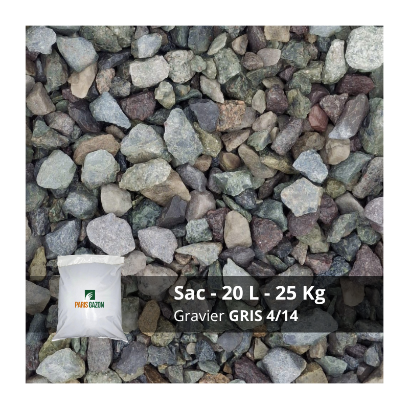 Gravier gris 6/14 | Paris Gazon