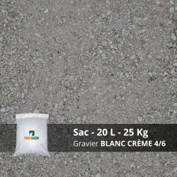 Gravier blanc 4/6 | Paris Gazon