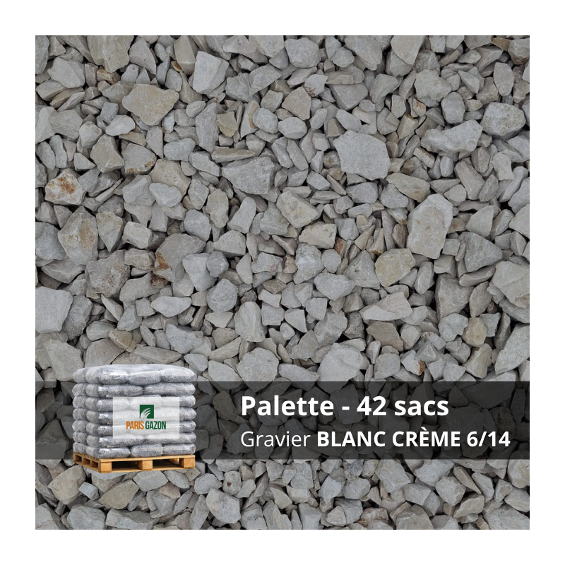 Gravier blanc 6/14 | Paris Gazon