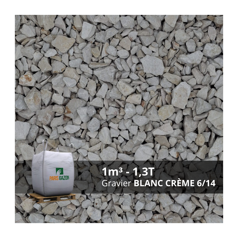 Gravier blanc 4/6 | Paris Gazon