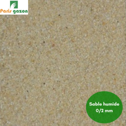 SABLE  HUMIDE 0/2 en sac